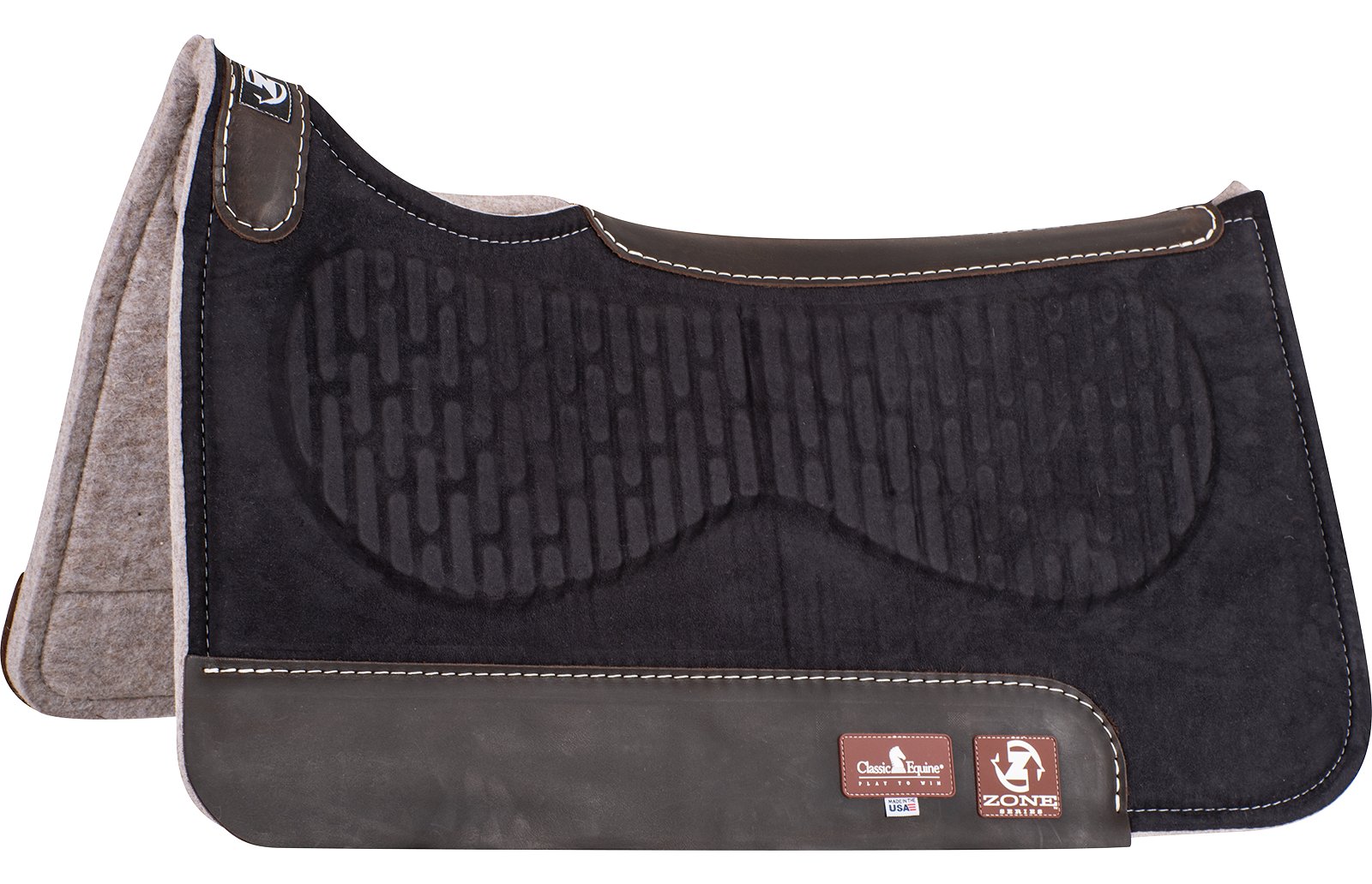 Zone Micro Suede Pad, 3/4-inch Felt | Classic Equine